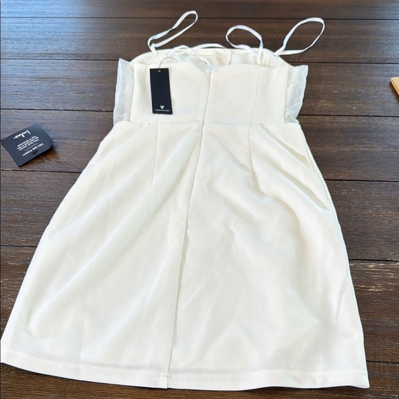 Lulus Loving the Feeling White Strapless Bodycon Mini Dress XS - Picture 12 of 13